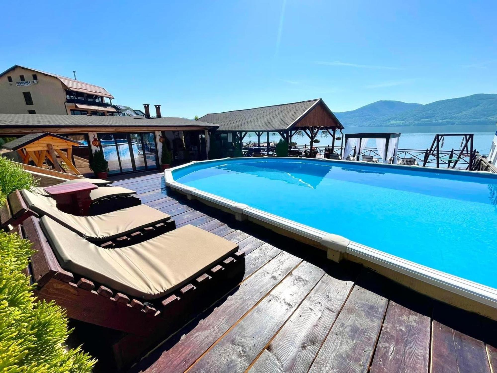 Mustaciosul Dunarii Hotel Ieşelniţa Buitenkant foto